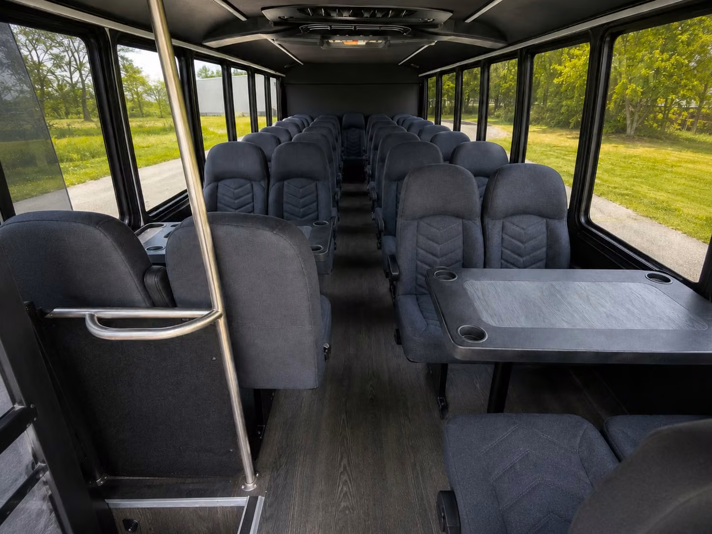 18 passenger minibus inside