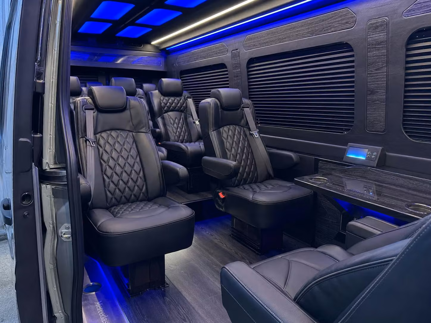 sprinter van transportation for groups and events across davenport