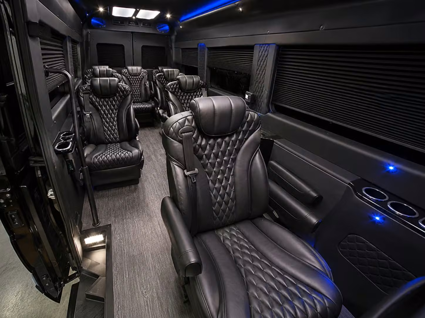 sprinter van with driver interior
